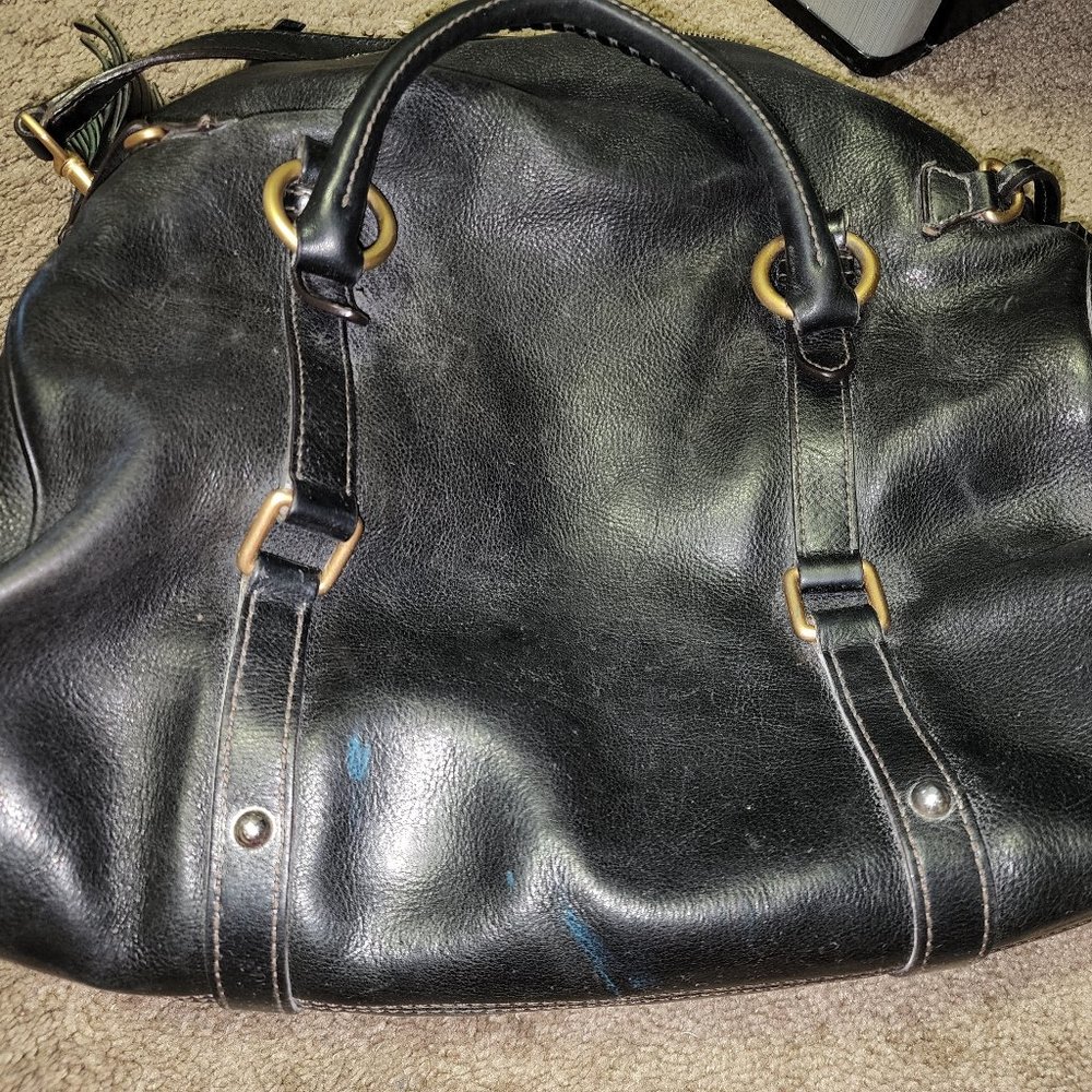 Dooney & Bourke Large Florentine Leather Satchel